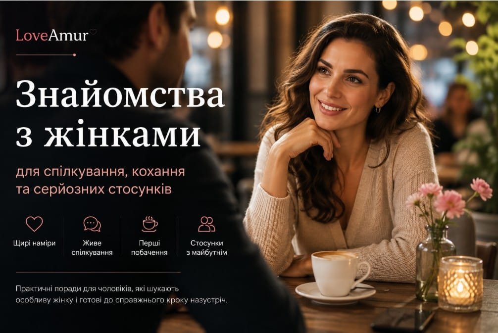 Жінка спілкується з чоловіком у затишній кав’ярні під час романтичного знайомства